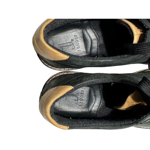 J.Shoes Pride Dark Suede Leather Oxford Shoes men’s Size 10 - Picture 10 of 12